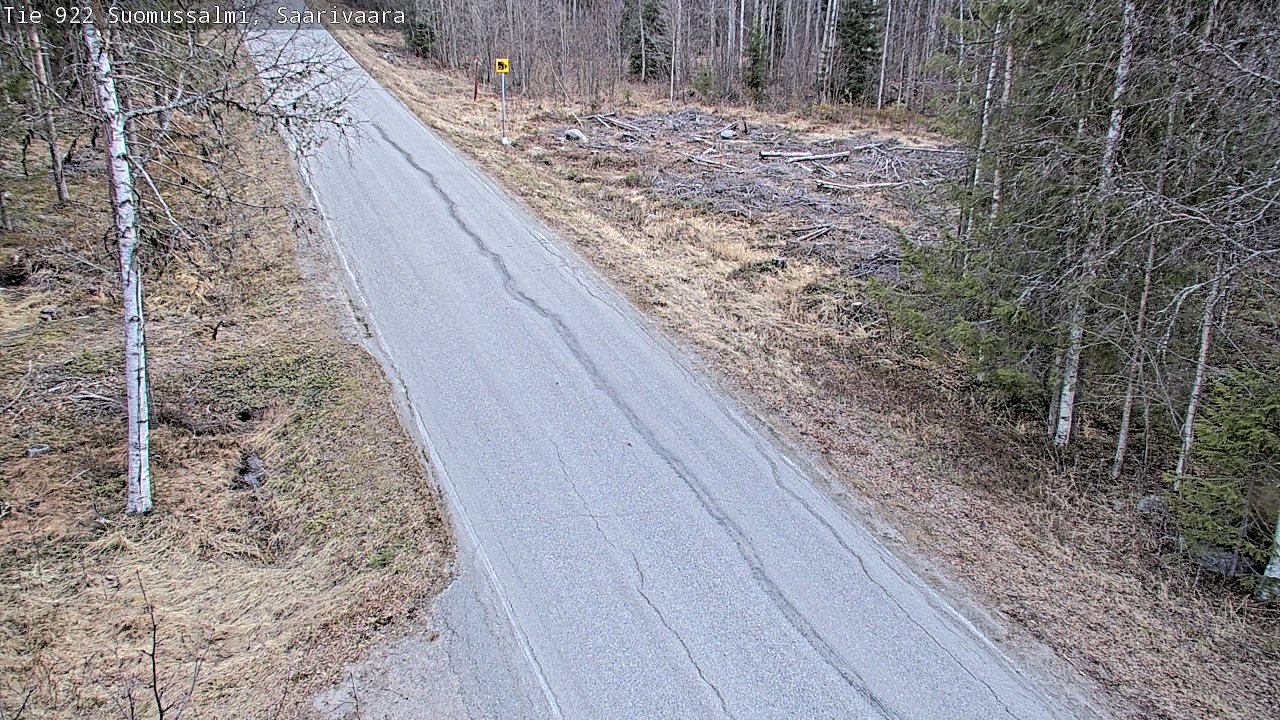 Kelikamerat Kuva Tie 843 Suomussalmi, Saarivaara, Suomussalmi, Kainuu