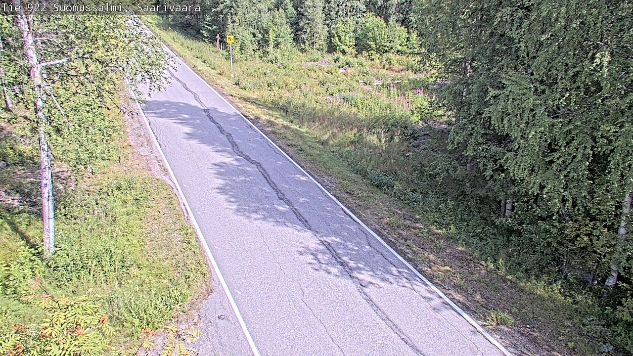 Kelikamerat Kuva Tie 843 Suomussalmi, Saarivaara, Suomussalmi, Kainuu
