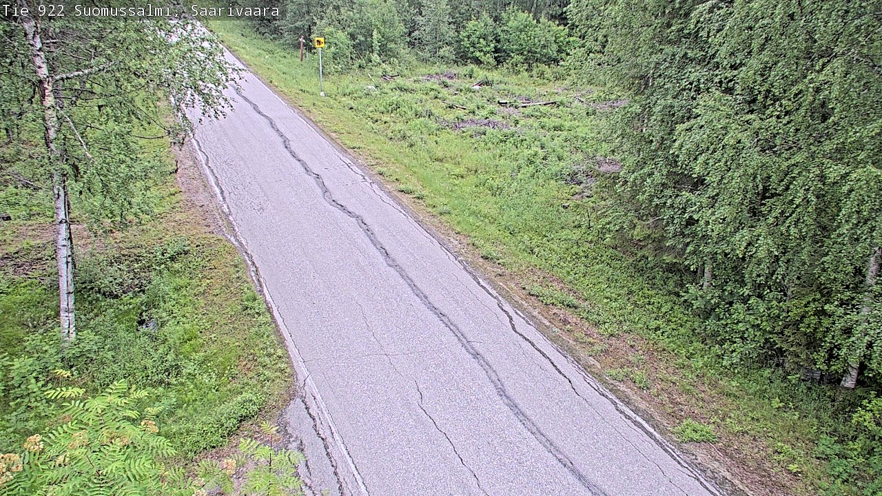 Kelikamerat Kuva Tie 843 Suomussalmi, Saarivaara, Suomussalmi, Kainuu
