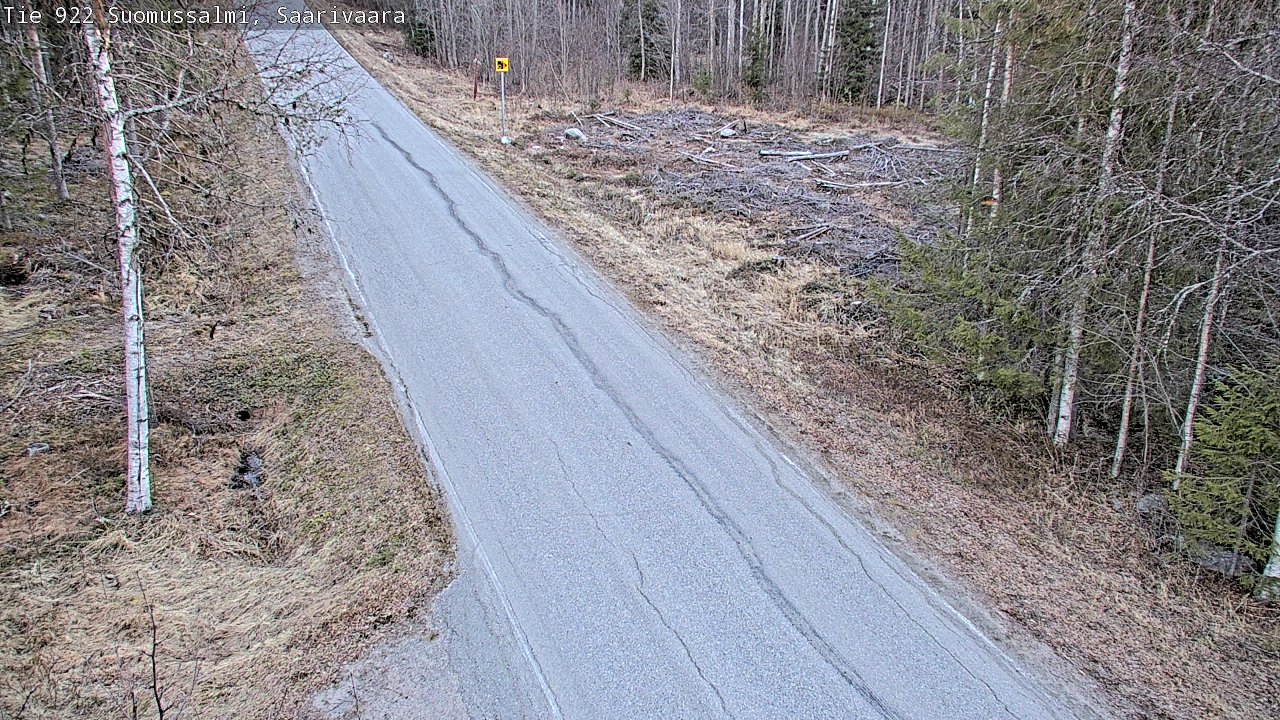 Kelikamerat Kuva Tie 843 Suomussalmi, Saarivaara, Suomussalmi, Kainuu