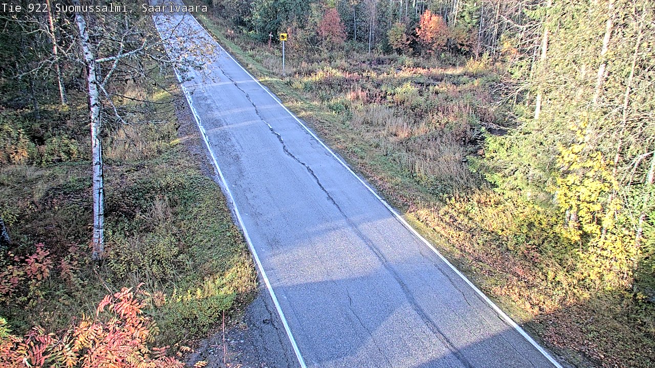 Kelikamerat Kuva Tie 843 Suomussalmi, Saarivaara, Suomussalmi, Kainuu