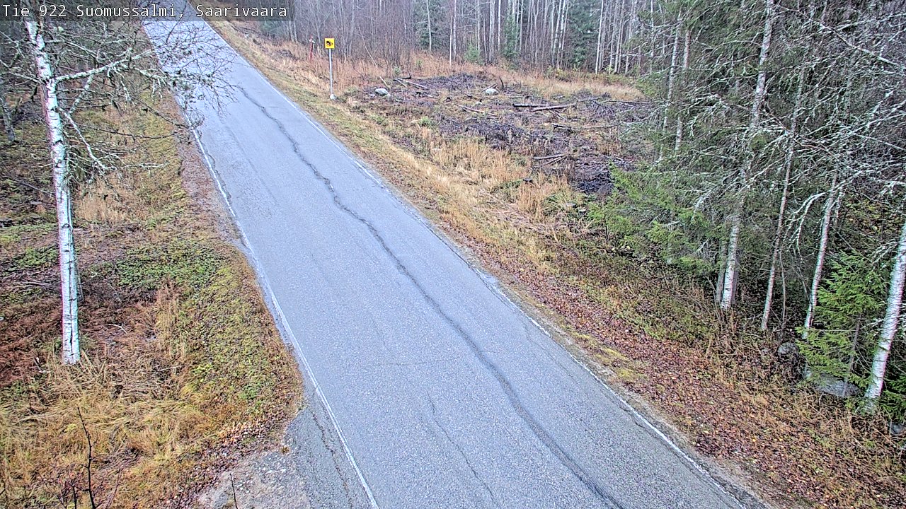 Kelikamerat Kuva Tie 843 Suomussalmi, Saarivaara, Suomussalmi, Kainuu