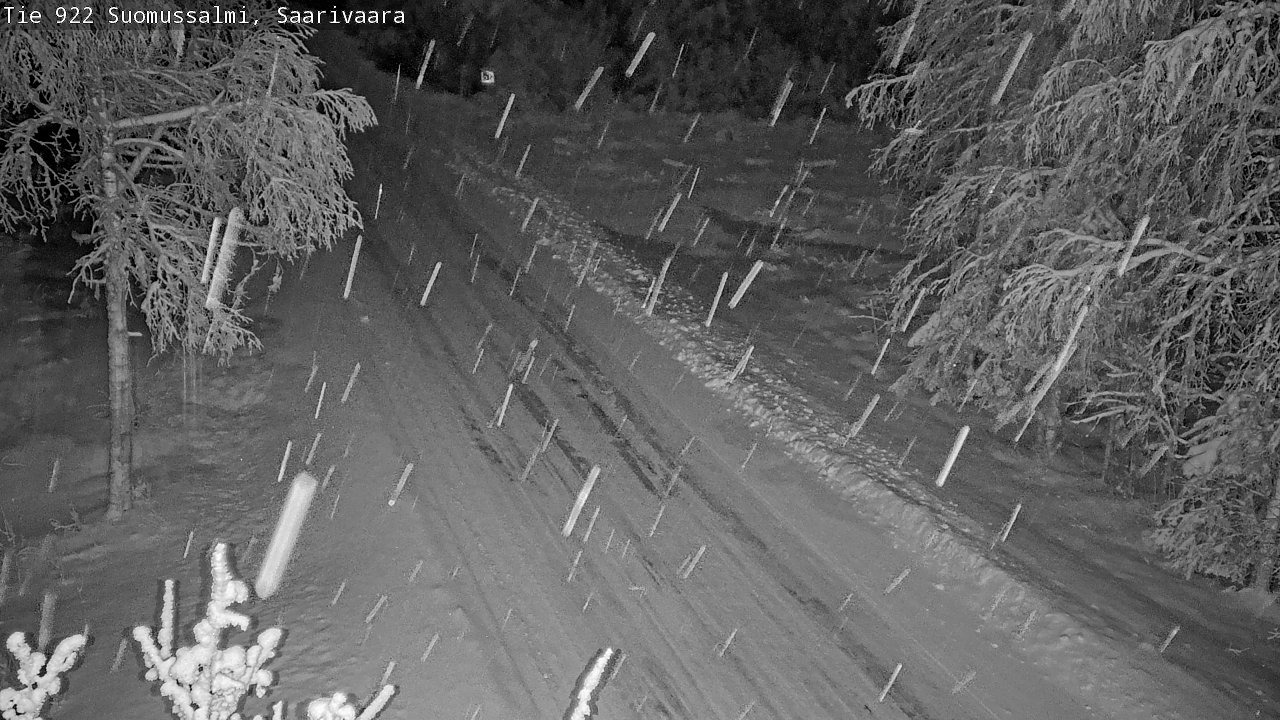 Kelikamerat Kuva Tie 843 Suomussalmi, Saarivaara, Suomussalmi, Kainuu