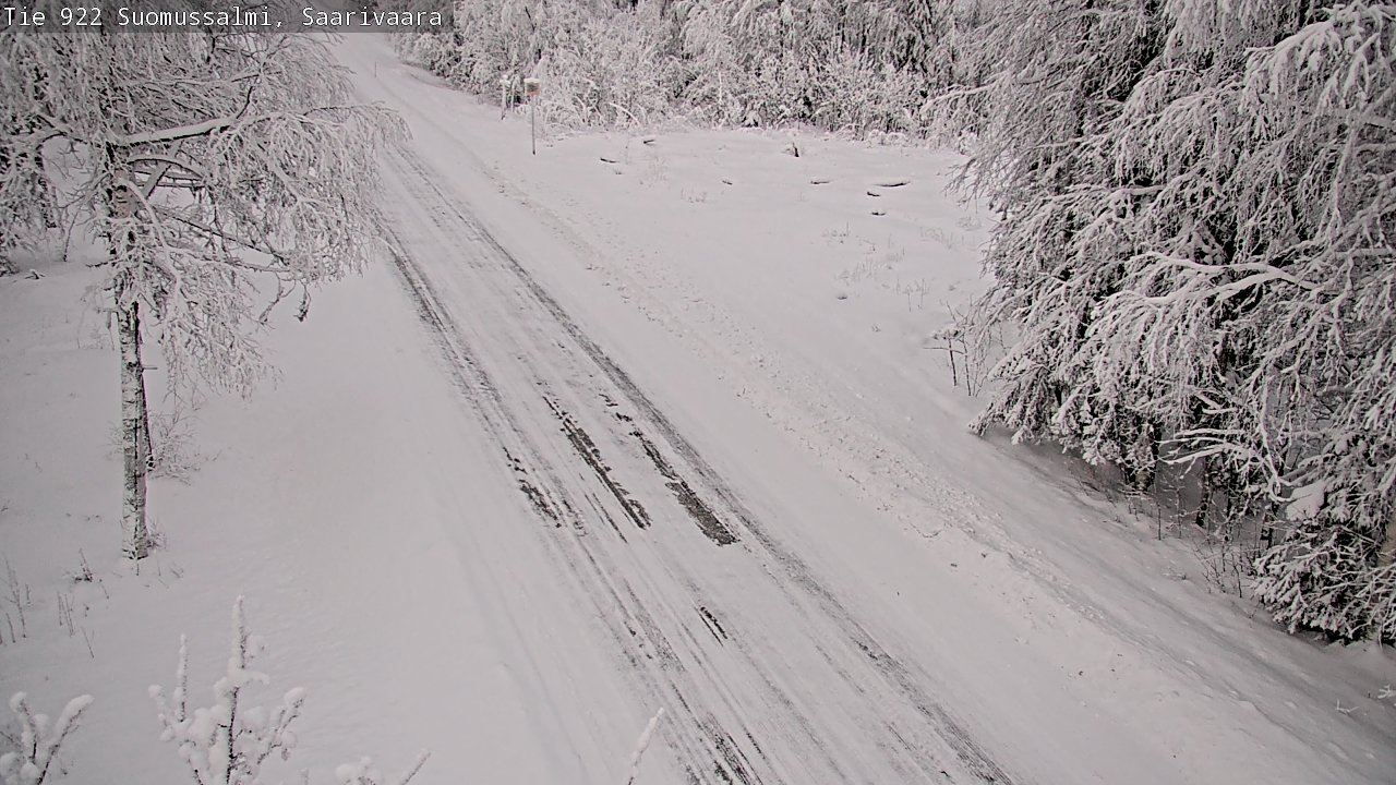 Kelikamerat Kuva Tie 843 Suomussalmi, Saarivaara, Suomussalmi, Kainuu