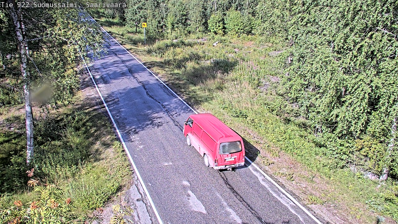 Kelikamerat Kuva Tie 843 Suomussalmi, Saarivaara, Suomussalmi, Kainuu