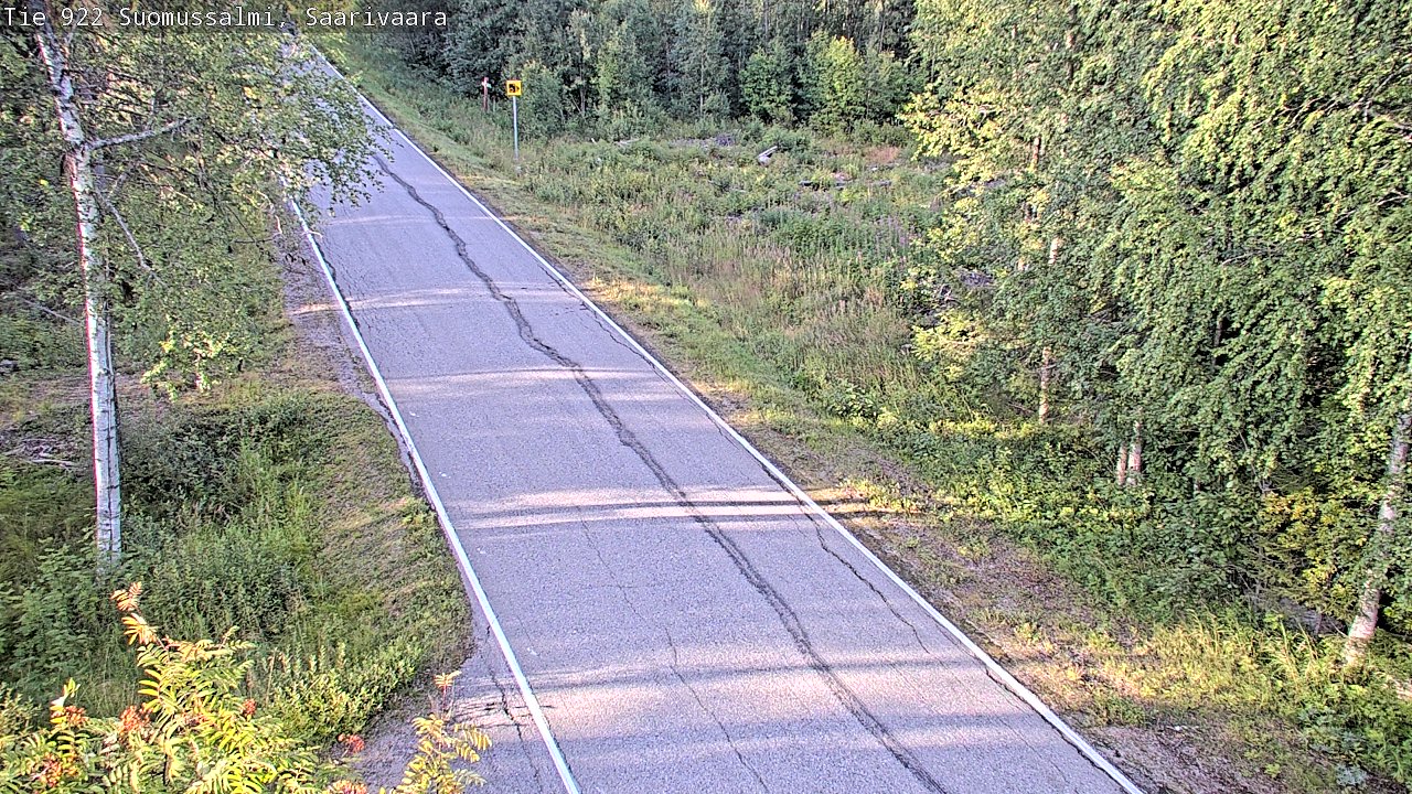 Kelikamerat Kuva Tie 843 Suomussalmi, Saarivaara, Suomussalmi, Kainuu