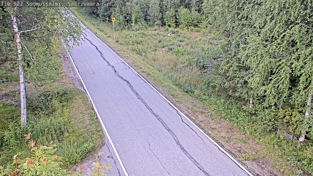 Kelikamerat Kuva Tie 843 Suomussalmi, Saarivaara, Suomussalmi, Kainuu