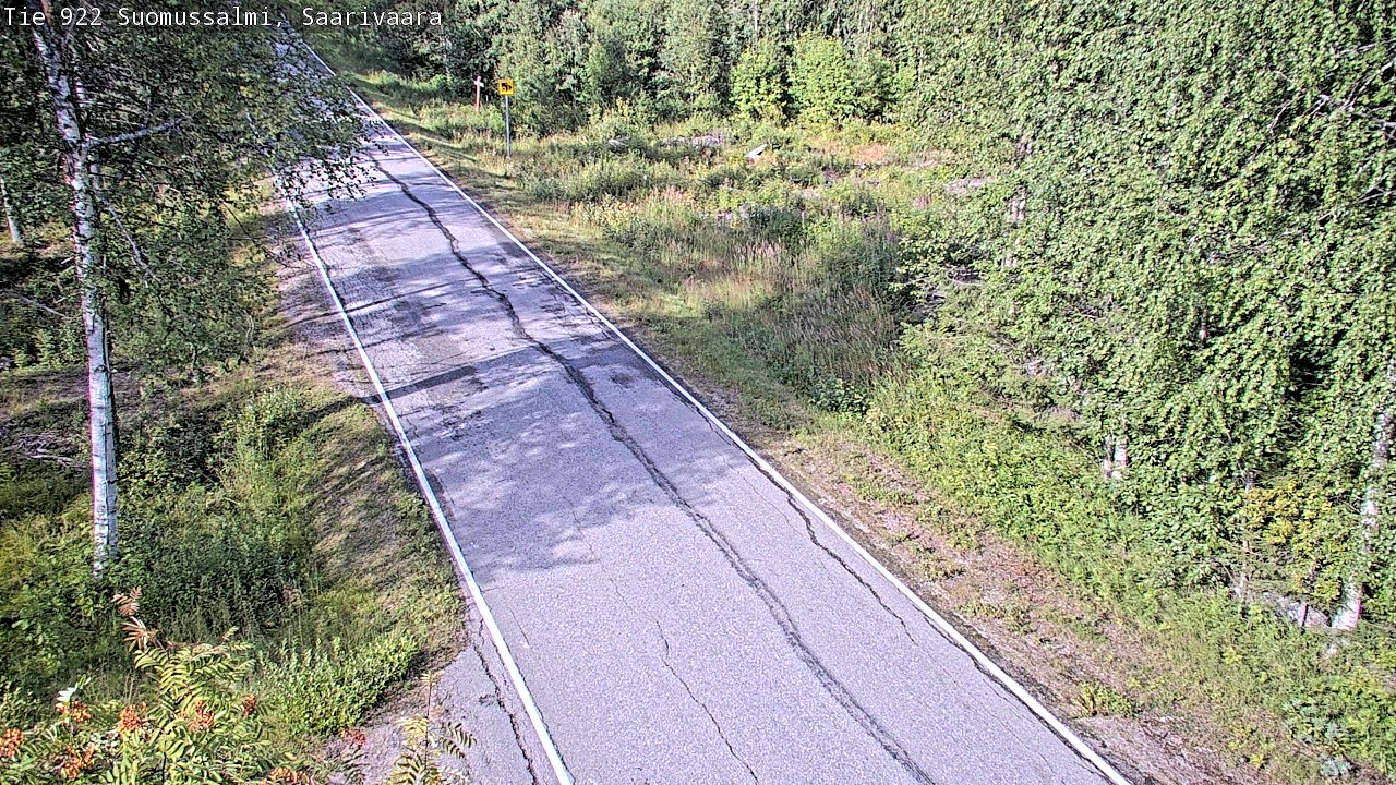 Kelikamerat Kuva Tie 843 Suomussalmi, Saarivaara, Suomussalmi, Kainuu