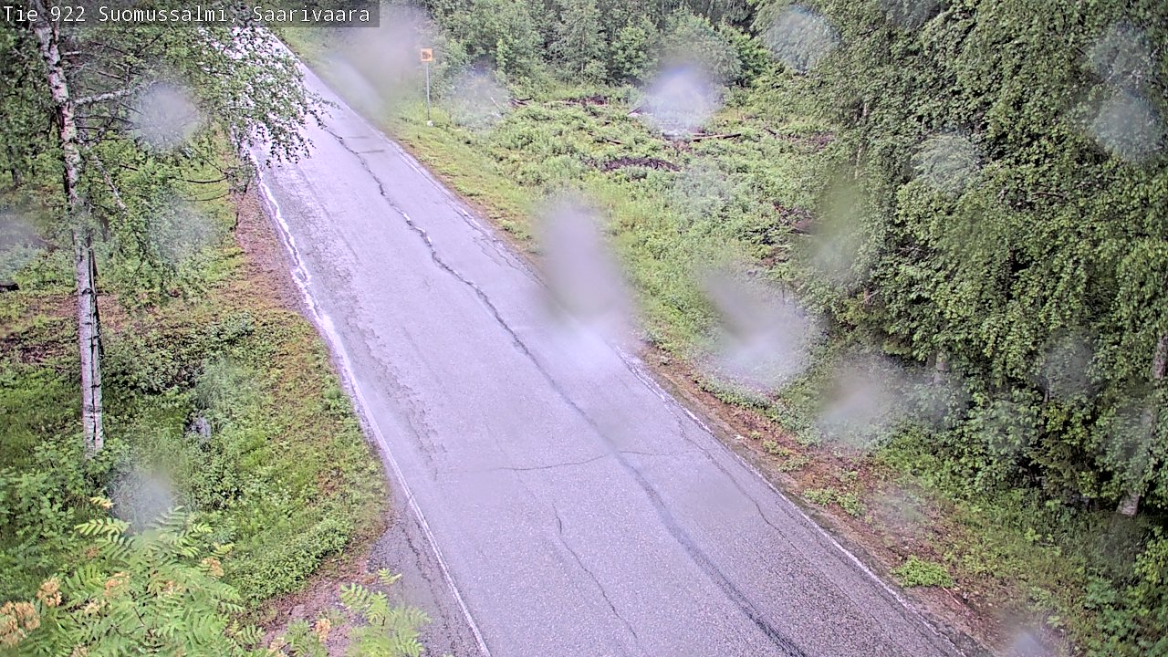 Kelikamerat Kuva Tie 843 Suomussalmi, Saarivaara, Suomussalmi, Kainuu