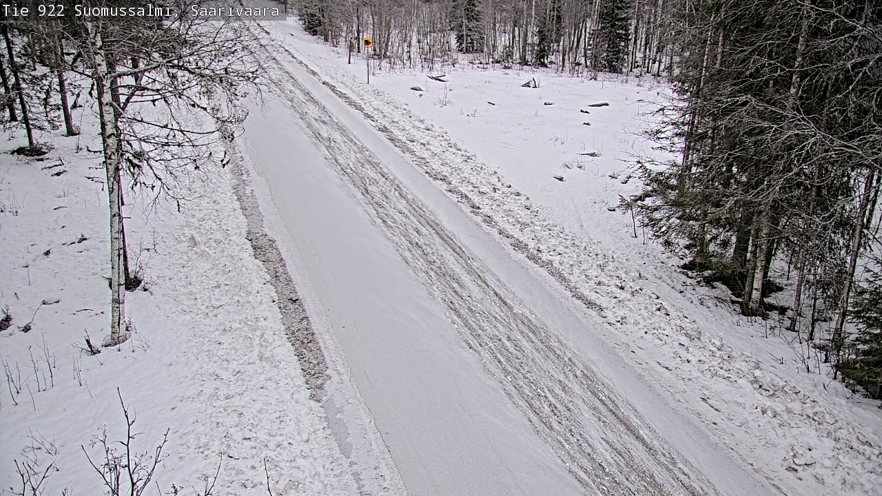 Kelikamerat Kuva Tie 843 Suomussalmi, Saarivaara, Suomussalmi, Kainuu