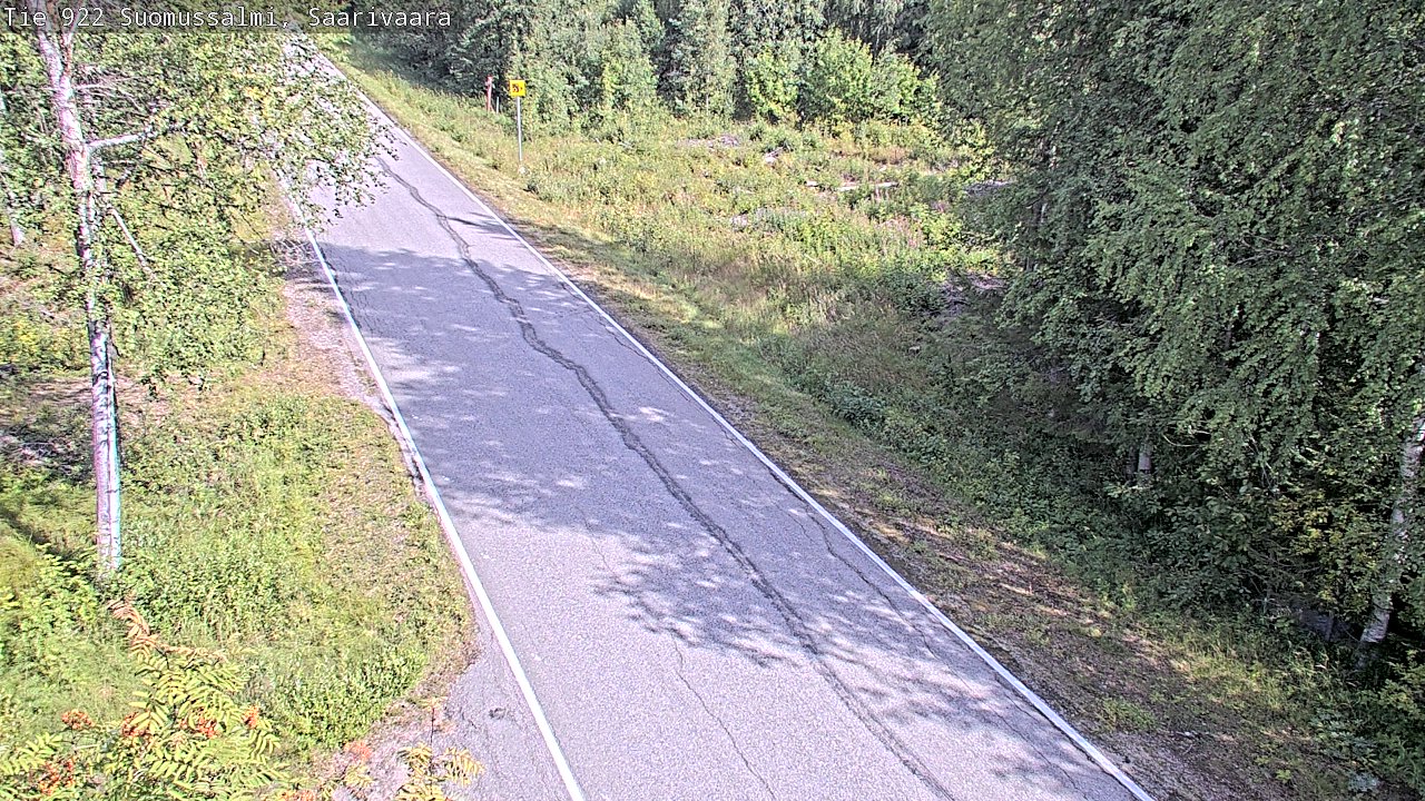 Kelikamerat Kuva Tie 843 Suomussalmi, Saarivaara, Suomussalmi, Kainuu
