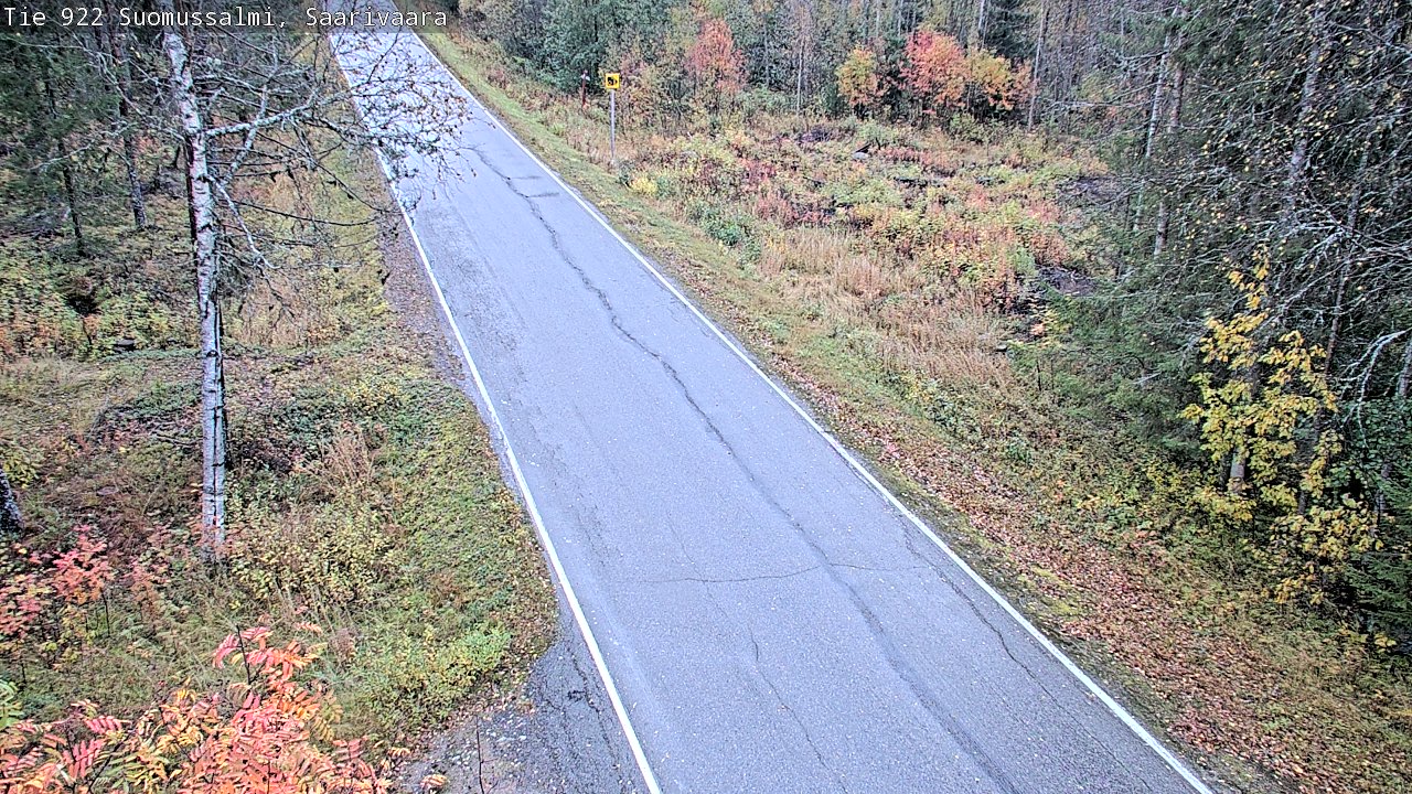 Weather Camera Image Road 950 843 Suomussalmi, Saarivaara, Suomussalmi, Kainuu