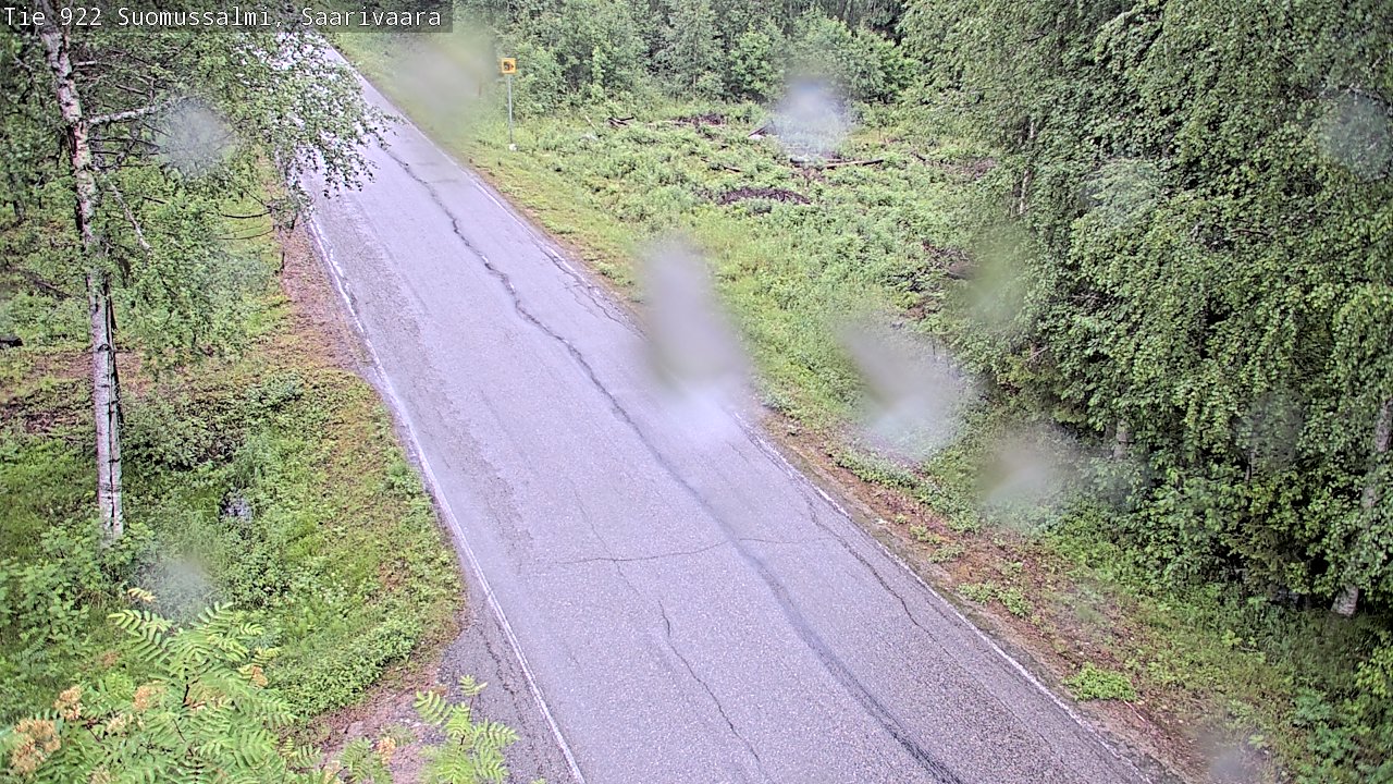 Kelikamerat Kuva Tie 843 Suomussalmi, Saarivaara, Suomussalmi, Kainuu