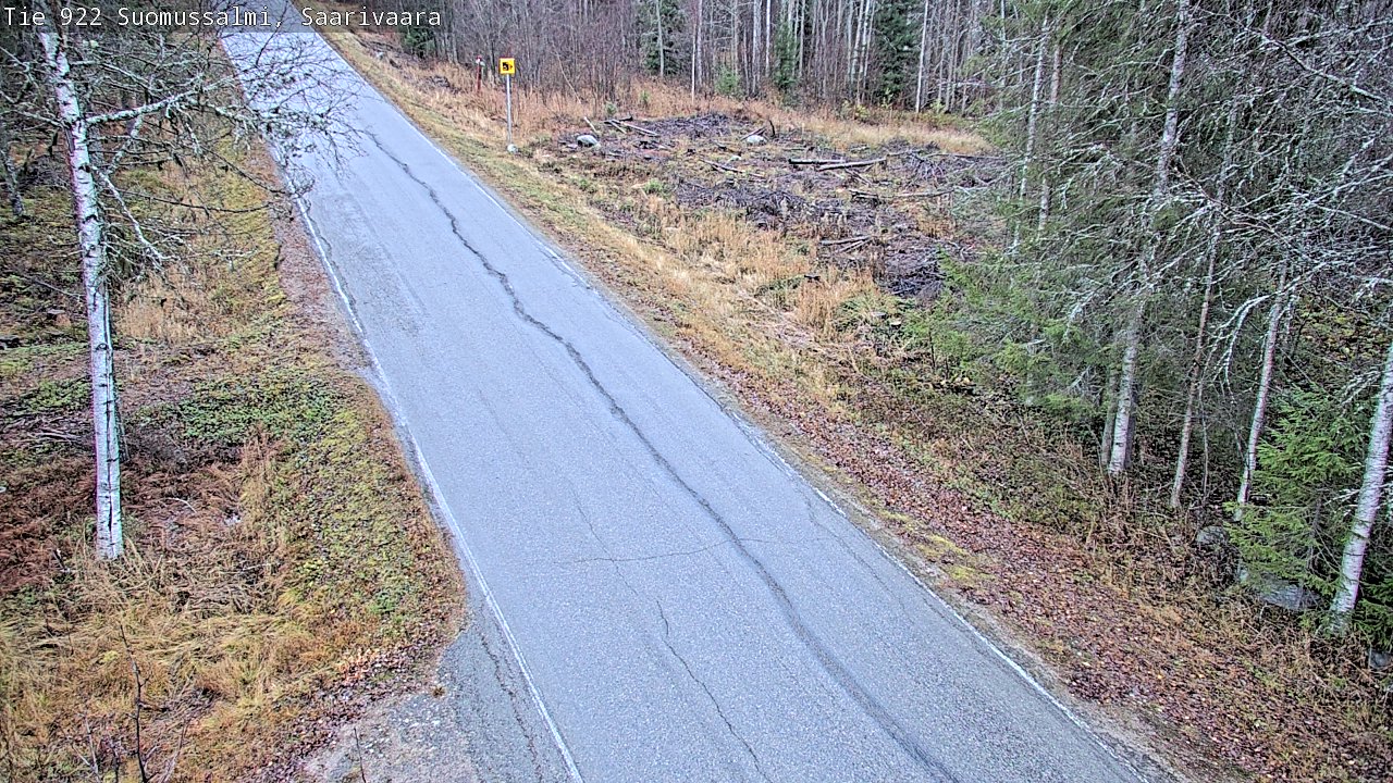 Kelikamerat Kuva Tie 843 Suomussalmi, Saarivaara, Suomussalmi, Kainuu