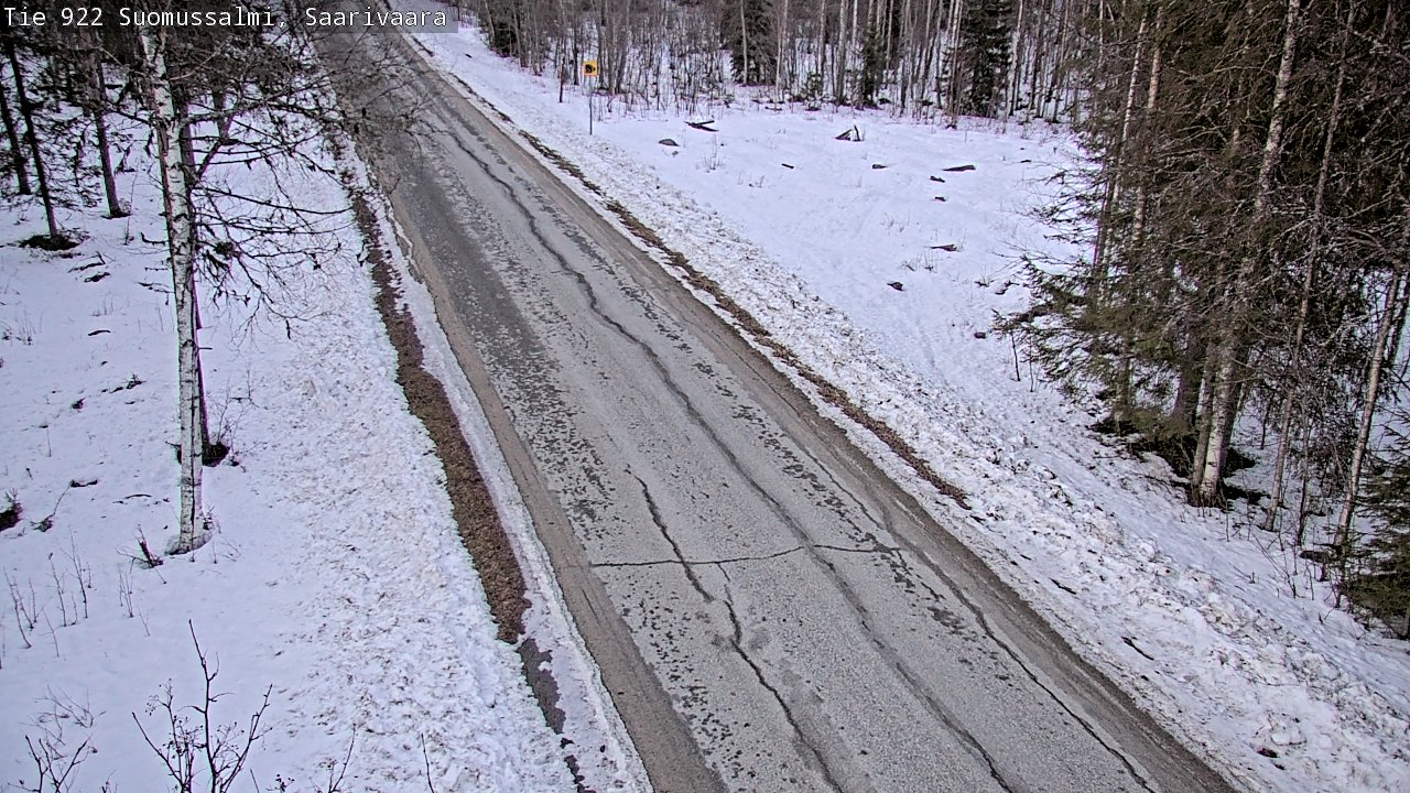 Kelikamerat Kuva Tie 843 Suomussalmi, Saarivaara, Suomussalmi, Kainuu