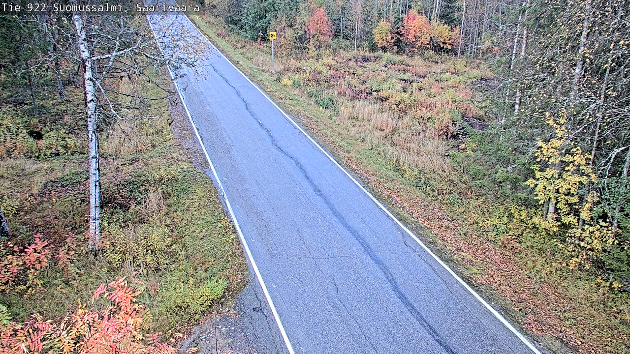 Kelikamerat Kuva Tie 843 Suomussalmi, Saarivaara, Suomussalmi, Kainuu