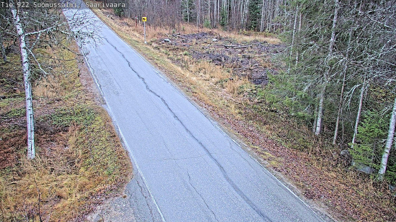 Kelikamerat Kuva Tie 843 Suomussalmi, Saarivaara, Suomussalmi, Kainuu