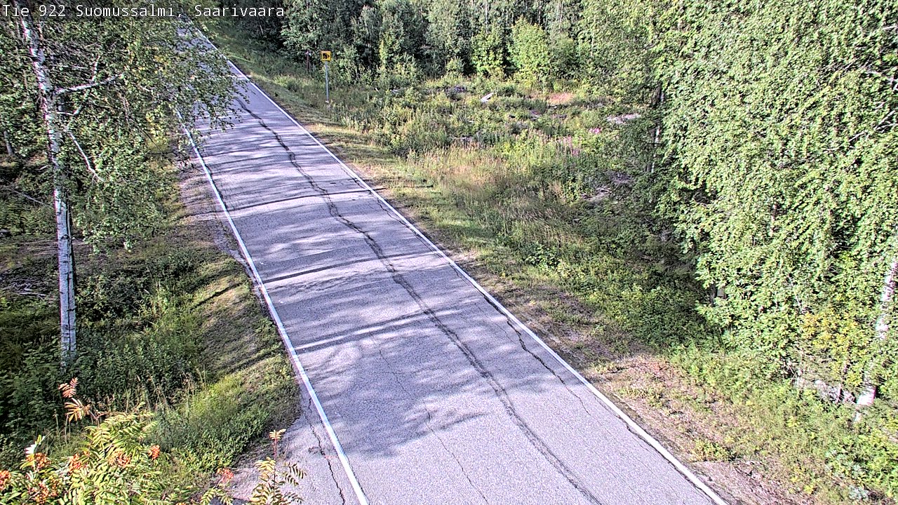 Kelikamerat Kuva Tie 843 Suomussalmi, Saarivaara, Suomussalmi, Kainuu