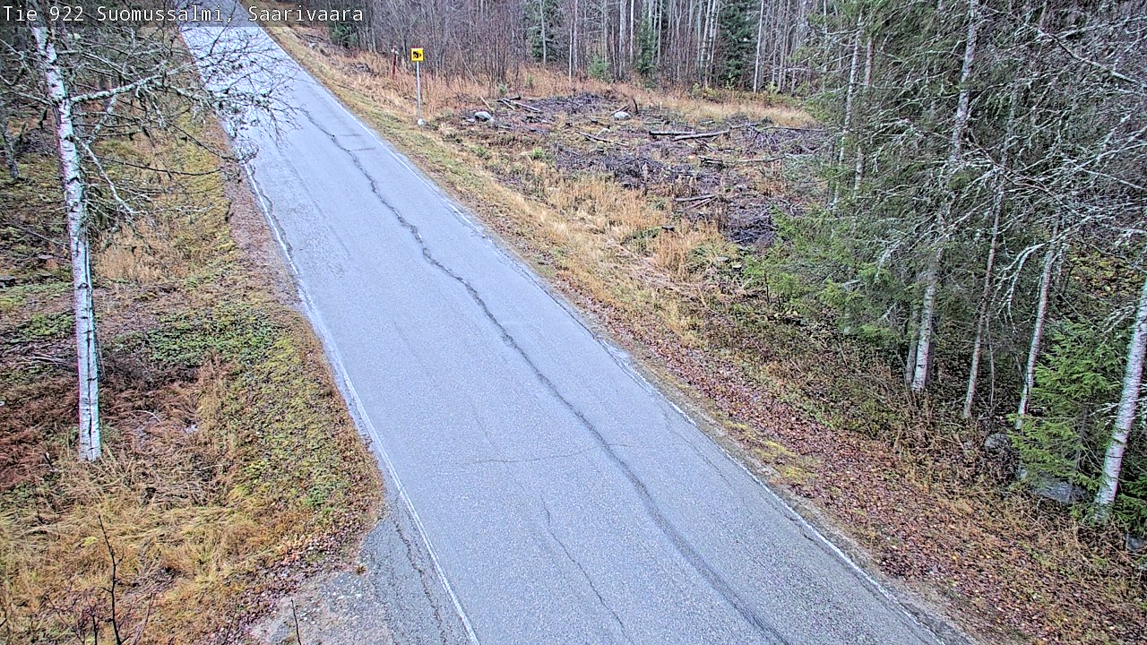 Kelikamerat Kuva Tie 843 Suomussalmi, Saarivaara, Suomussalmi, Kainuu