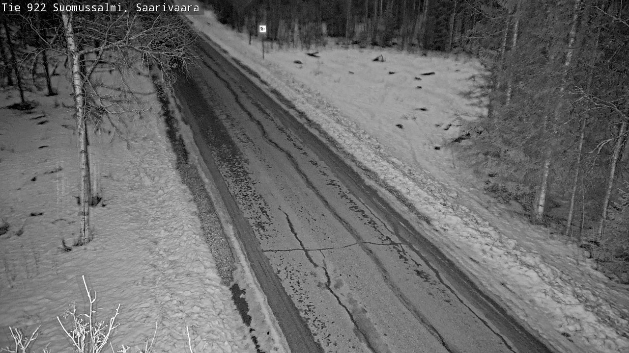 Kelikamerat Kuva Tie 843 Suomussalmi, Saarivaara, Suomussalmi, Kainuu