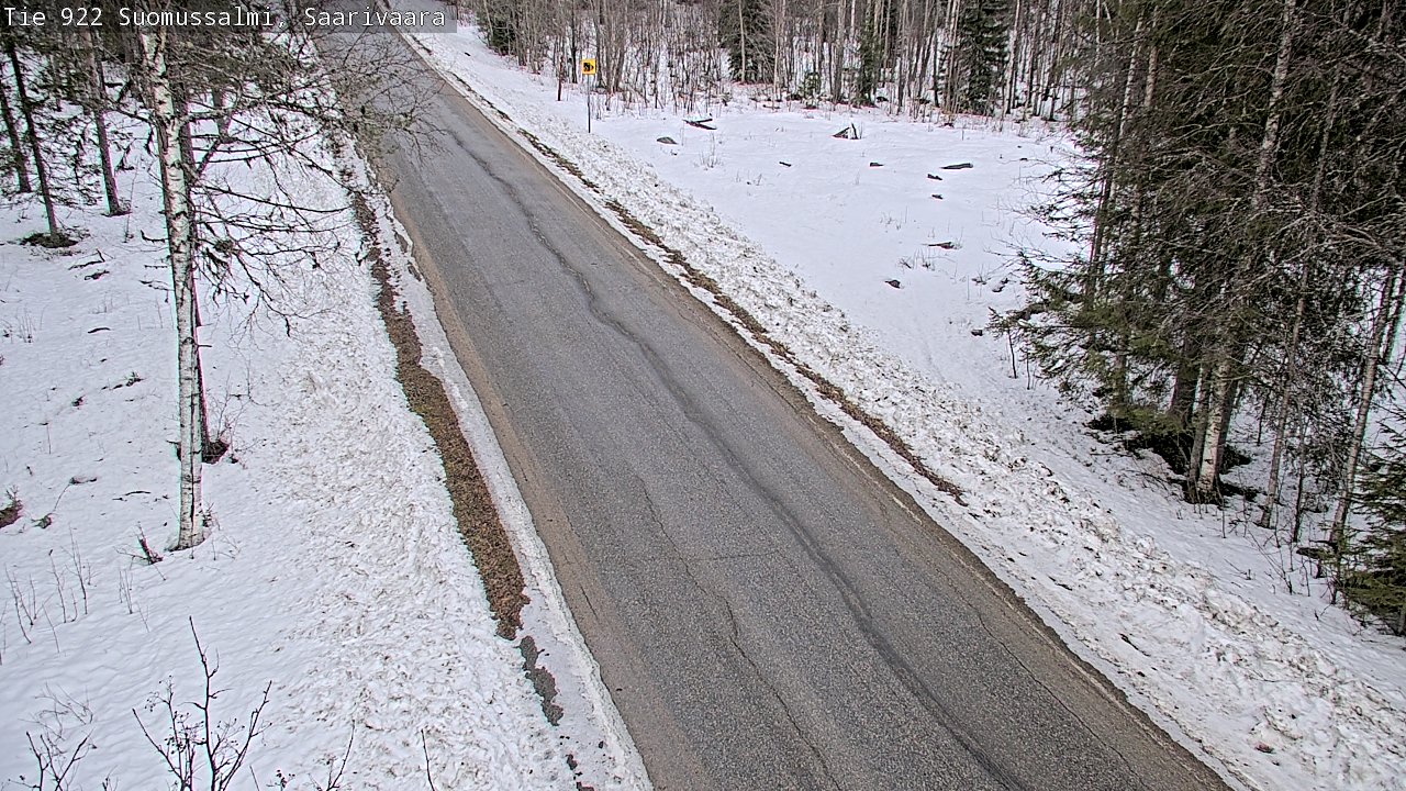 Kelikamerat Kuva Tie 843 Suomussalmi, Saarivaara, Suomussalmi, Kainuu