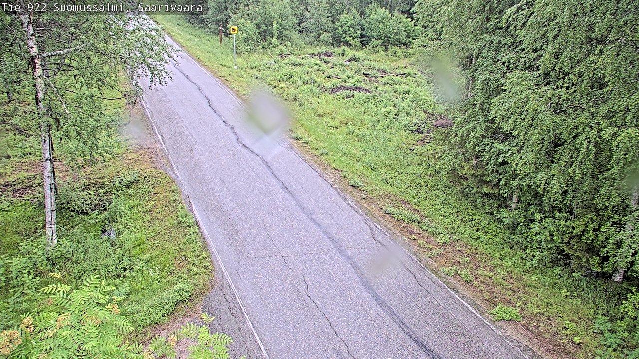 Kelikamerat Kuva Tie 843 Suomussalmi, Saarivaara, Suomussalmi, Kainuu