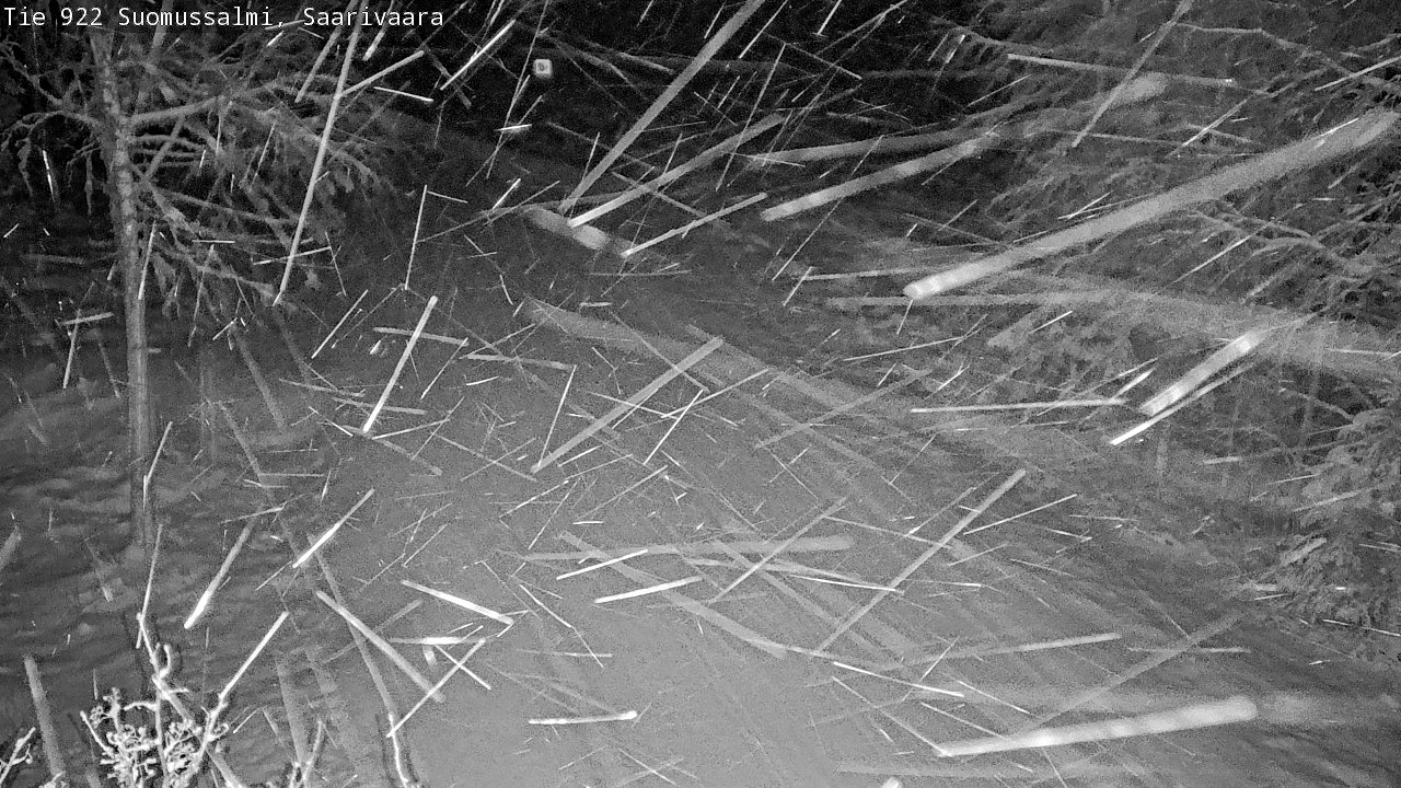 Weather Camera Image Road 950 843 Suomussalmi, Saarivaara, Suomussalmi, Kainuu