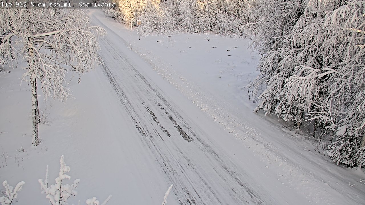Kelikamerat Kuva Tie 843 Suomussalmi, Saarivaara, Suomussalmi, Kainuu