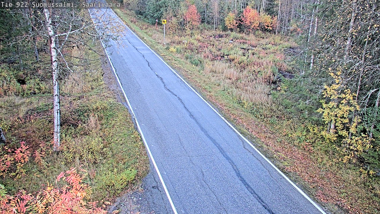 Kelikamerat Kuva Tie 843 Suomussalmi, Saarivaara, Suomussalmi, Kainuu