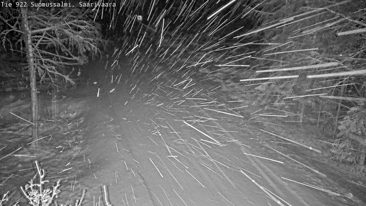 Kelikamerat Kuva Tie 843 Suomussalmi, Saarivaara, Suomussalmi, Kainuu