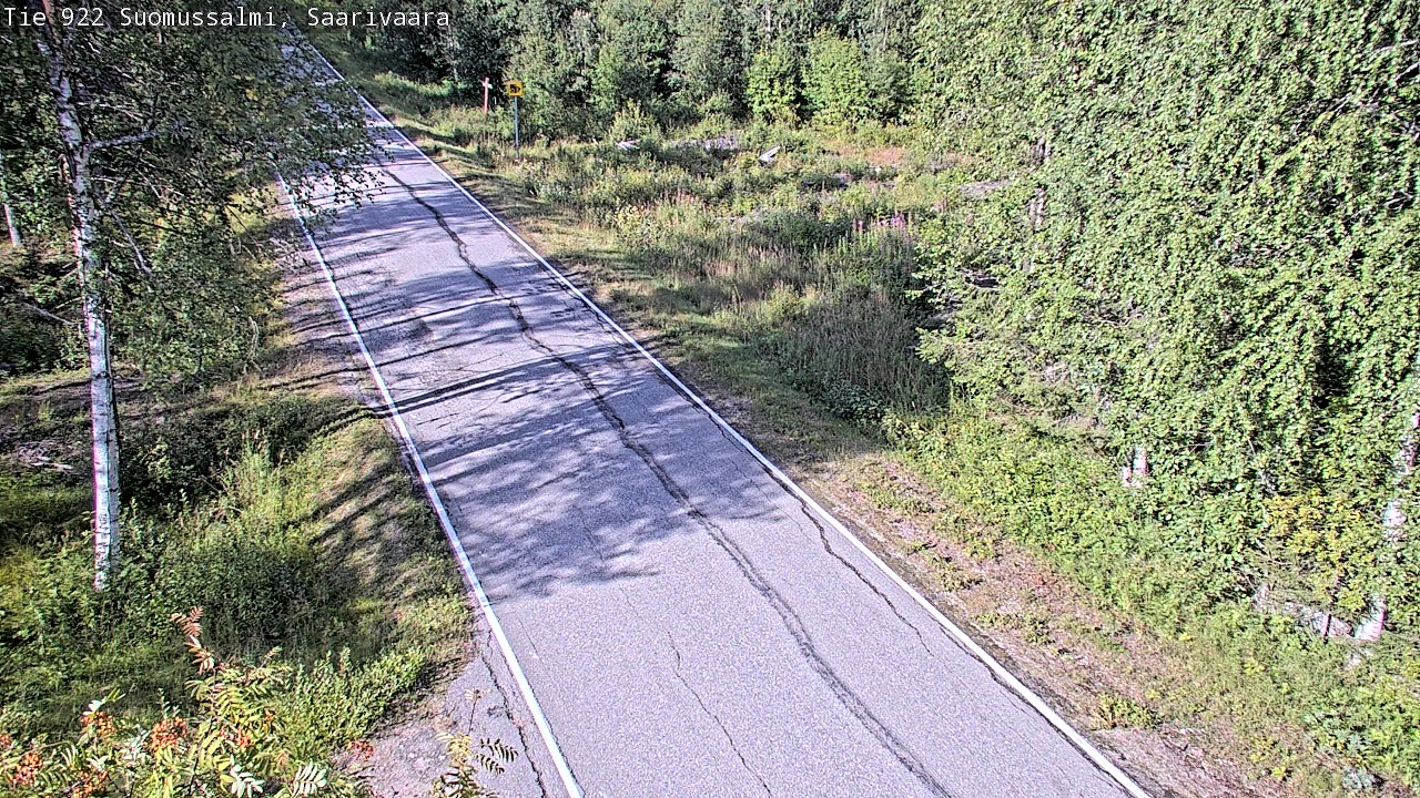 Kelikamerat Kuva Tie 843 Suomussalmi, Saarivaara, Suomussalmi, Kainuu