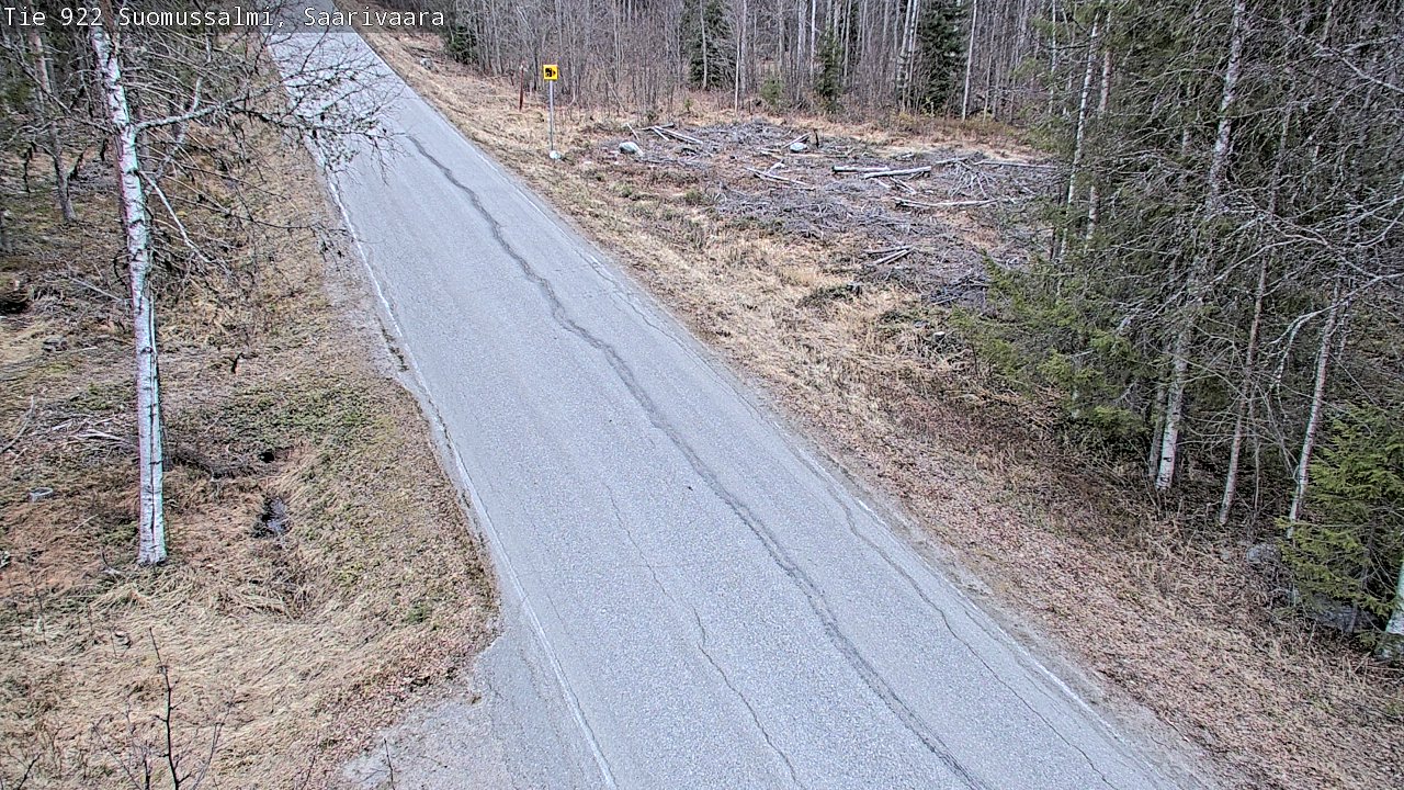 Kelikamerat Kuva Tie 843 Suomussalmi, Saarivaara, Suomussalmi, Kainuu