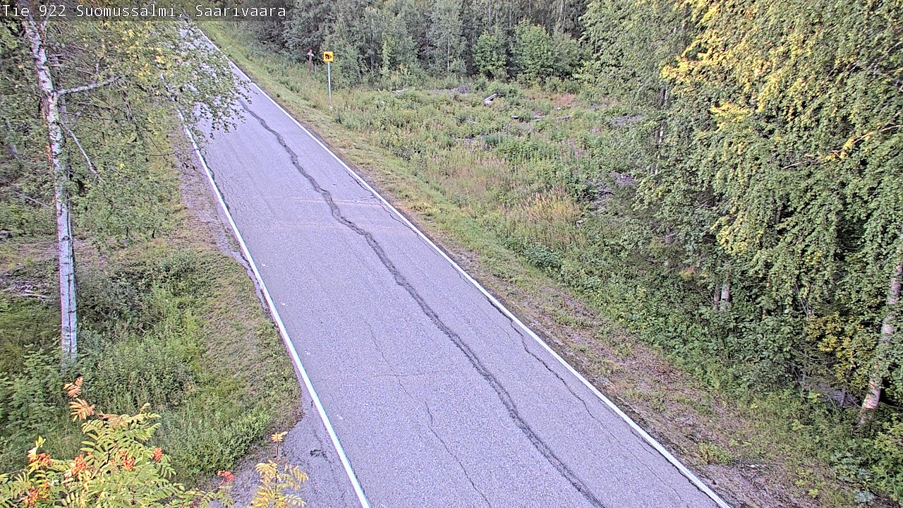 Kelikamerat Kuva Tie 843 Suomussalmi, Saarivaara, Suomussalmi, Kainuu