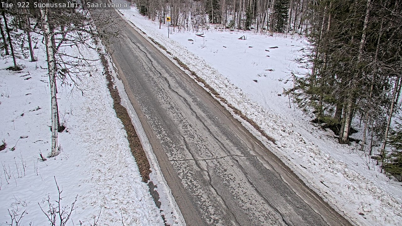 Kelikamerat Kuva Tie 843 Suomussalmi, Saarivaara, Suomussalmi, Kainuu