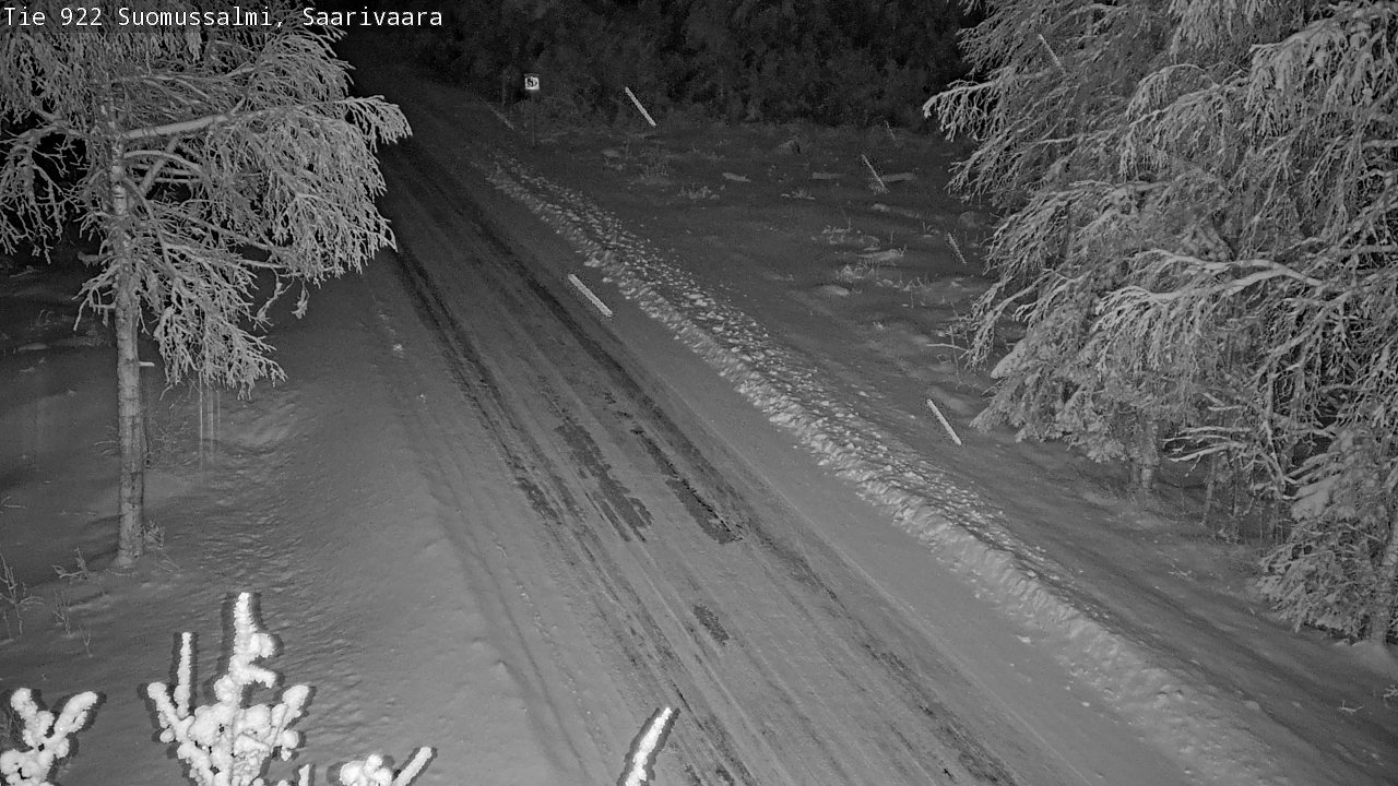 Kelikamerat Kuva Tie 843 Suomussalmi, Saarivaara, Suomussalmi, Kainuu