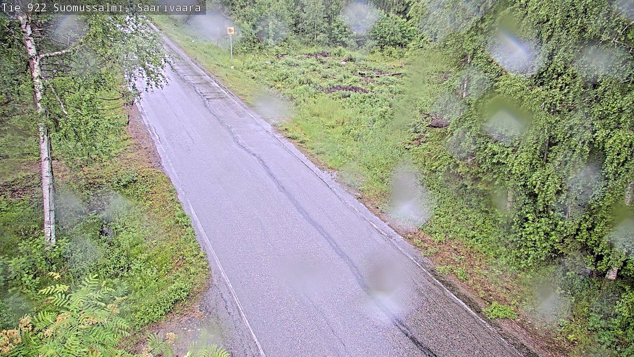 Kelikamerat Kuva Tie 843 Suomussalmi, Saarivaara, Suomussalmi, Kainuu