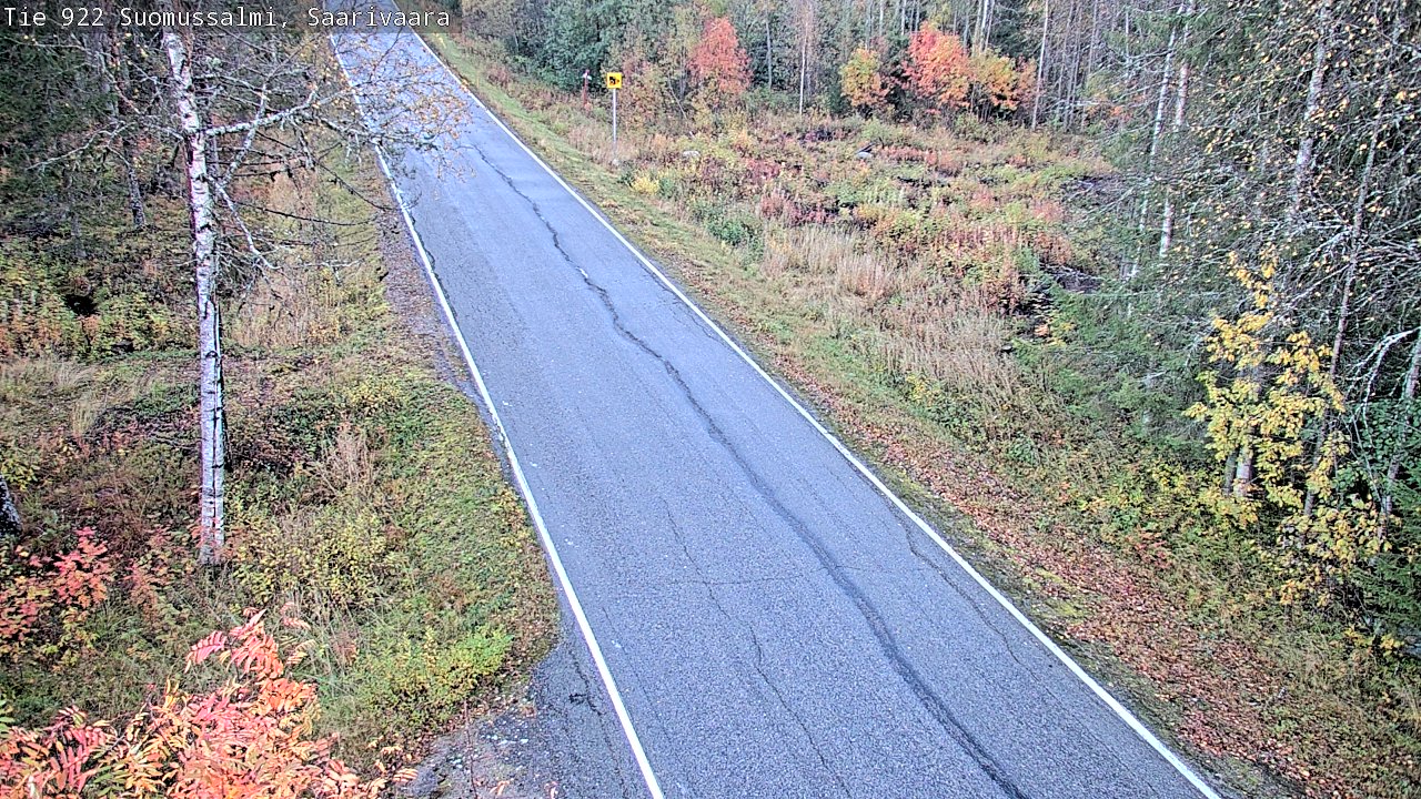 Kelikamerat Kuva Tie 843 Suomussalmi, Saarivaara, Suomussalmi, Kainuu