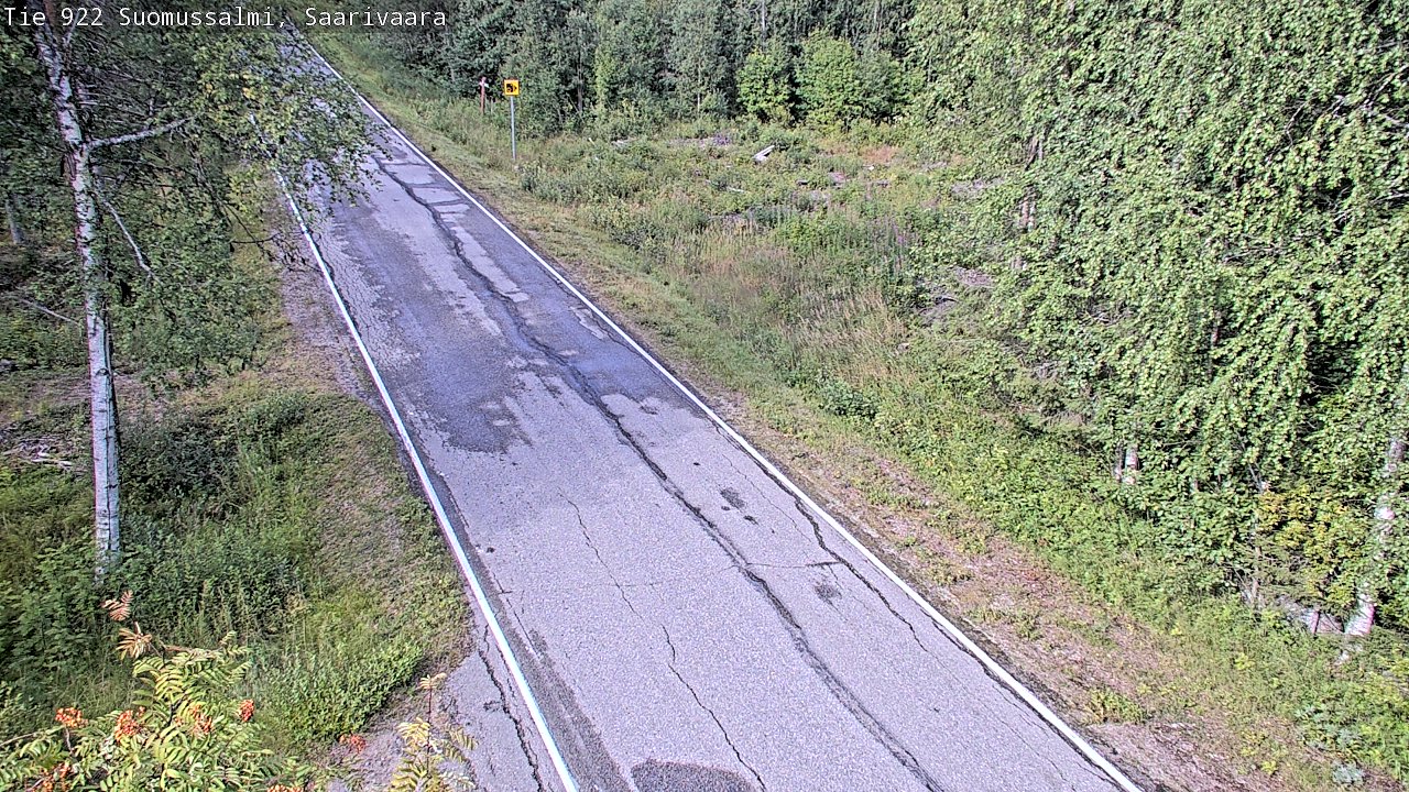 Kelikamerat Kuva Tie 843 Suomussalmi, Saarivaara, Suomussalmi, Kainuu