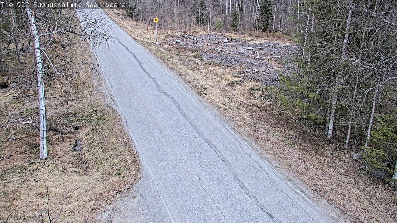 Kelikamerat Kuva Tie 843 Suomussalmi, Saarivaara, Suomussalmi, Kainuu