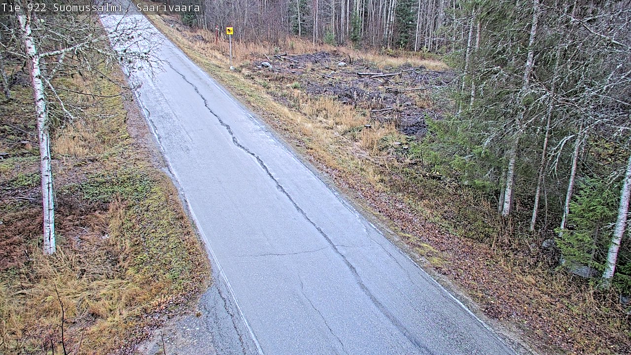 Kelikamerat Kuva Tie 843 Suomussalmi, Saarivaara, Suomussalmi, Kainuu