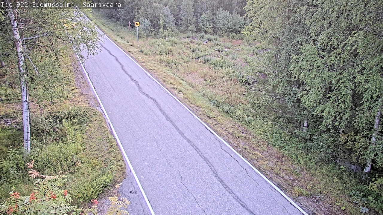 Kelikamerat Kuva Tie 843 Suomussalmi, Saarivaara, Suomussalmi, Kainuu