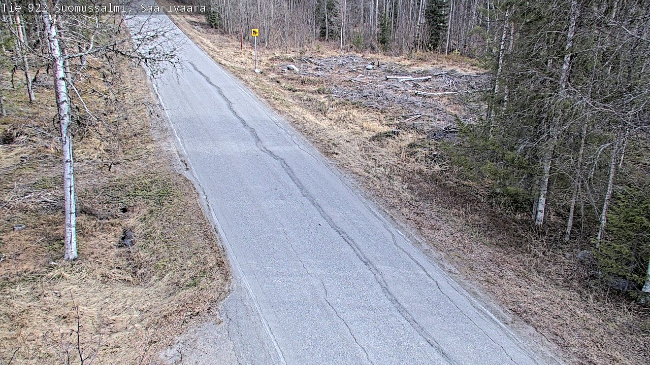 Kelikamerat Kuva Tie 843 Suomussalmi, Saarivaara, Suomussalmi, Kainuu