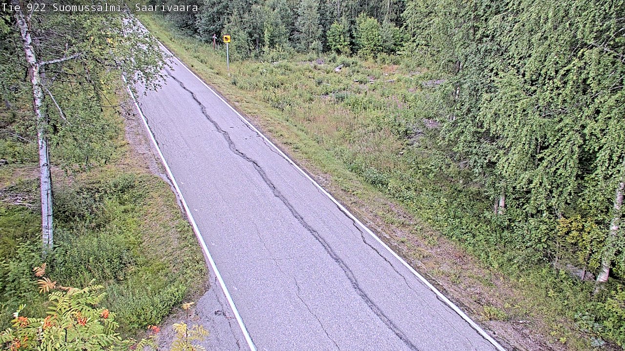 Kelikamerat Kuva Tie 843 Suomussalmi, Saarivaara, Suomussalmi, Kainuu