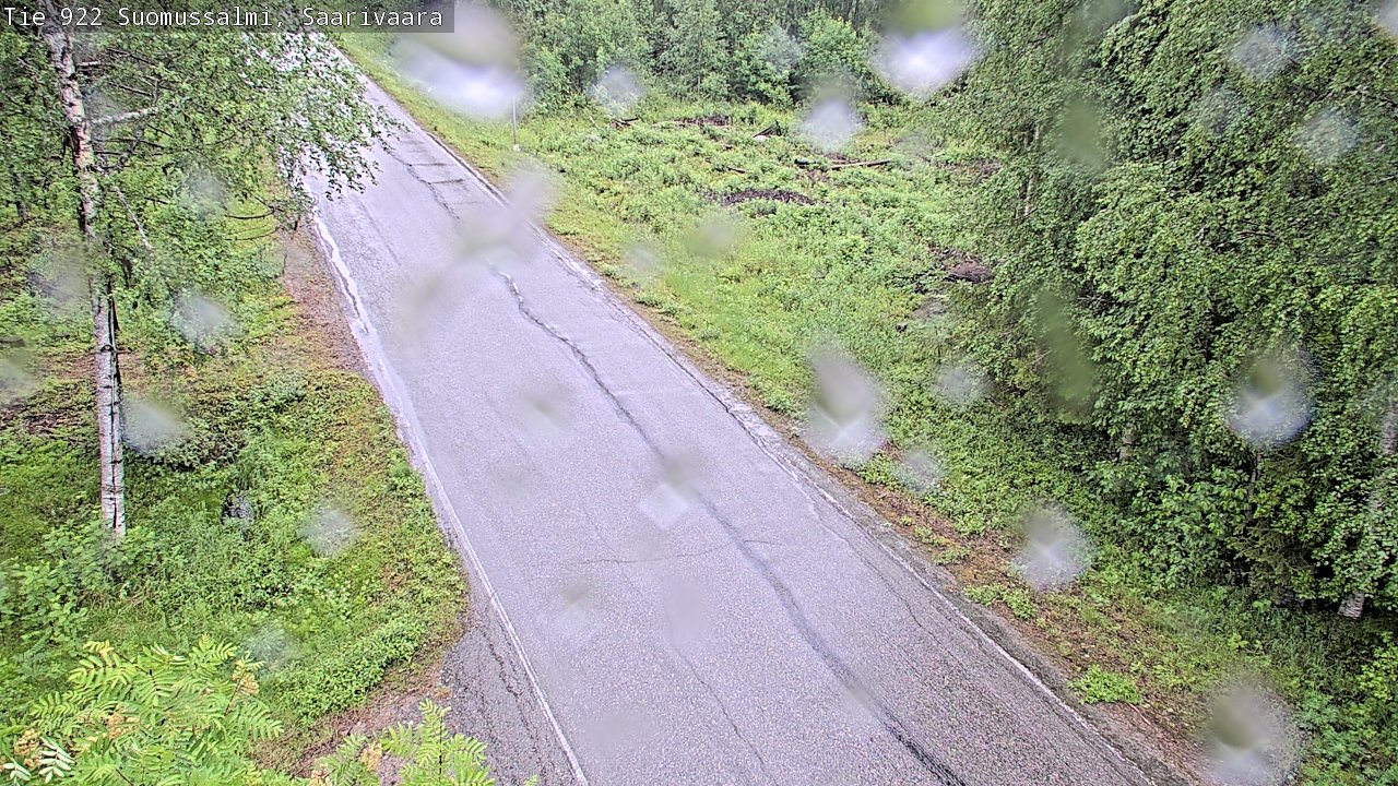 Weather Camera Image Road 950 843 Suomussalmi, Saarivaara, Suomussalmi, Kainuu