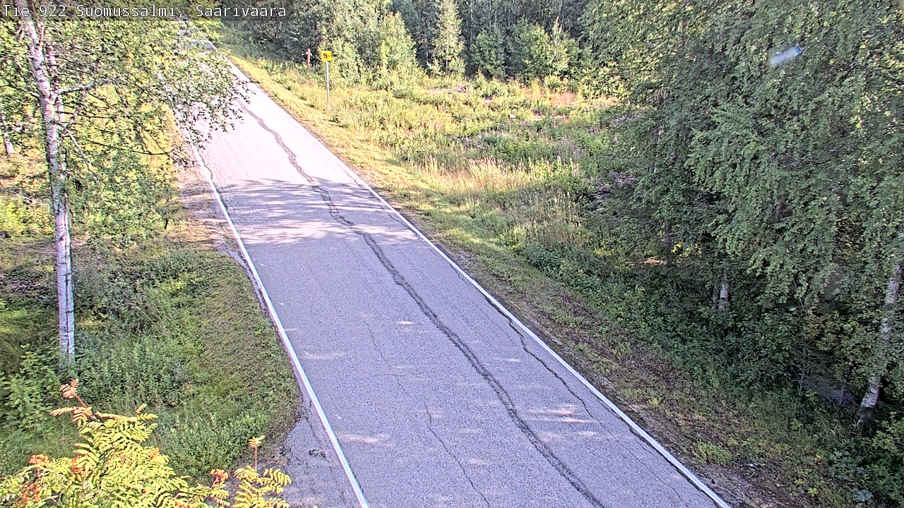 Kelikamerat Kuva Tie 843 Suomussalmi, Saarivaara, Suomussalmi, Kainuu