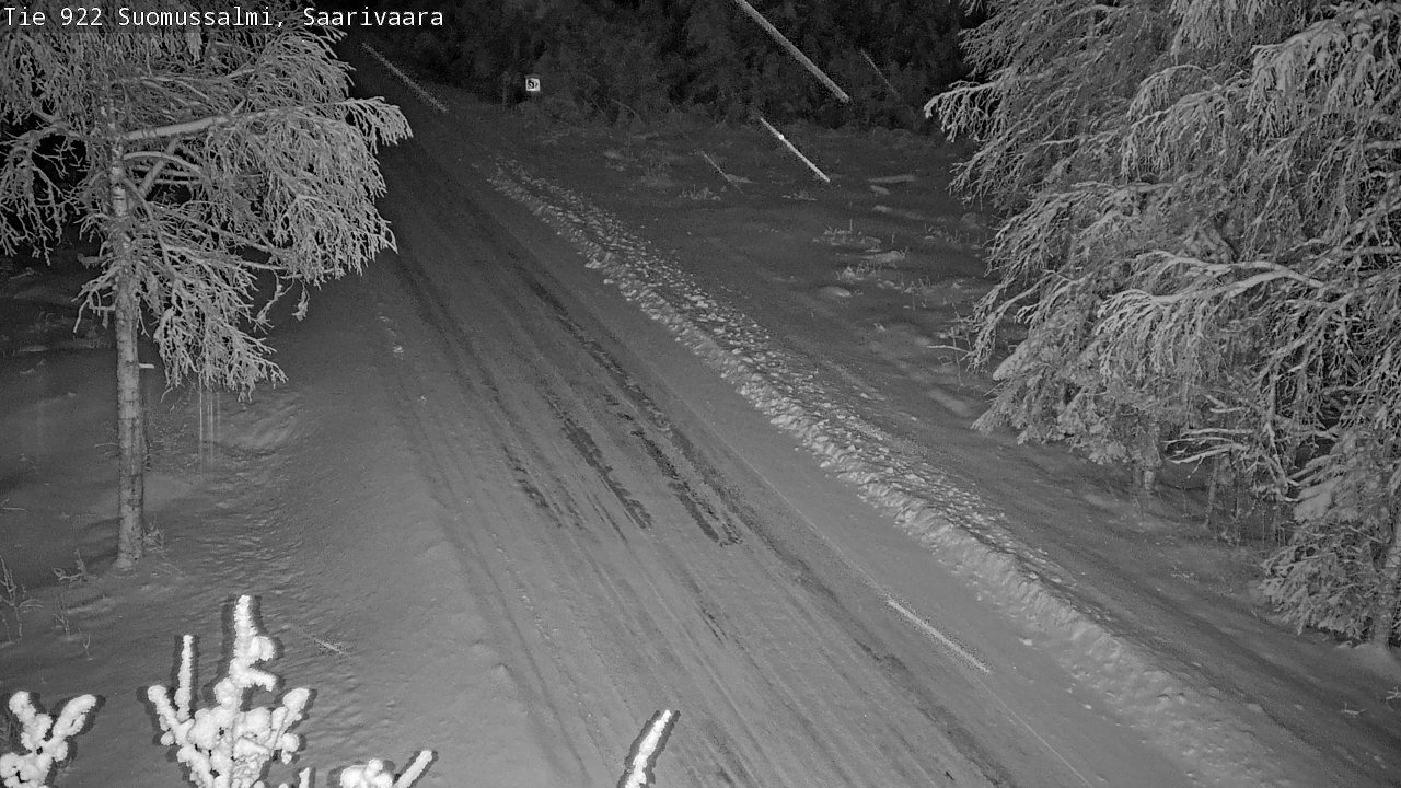 Kelikamerat Kuva Tie 843 Suomussalmi, Saarivaara, Suomussalmi, Kainuu