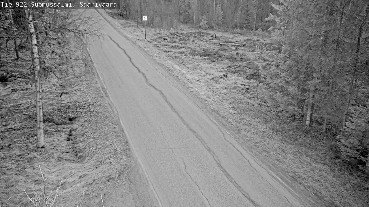 Weather Camera Image Road 950 843 Suomussalmi, Saarivaara, Suomussalmi, Kainuu