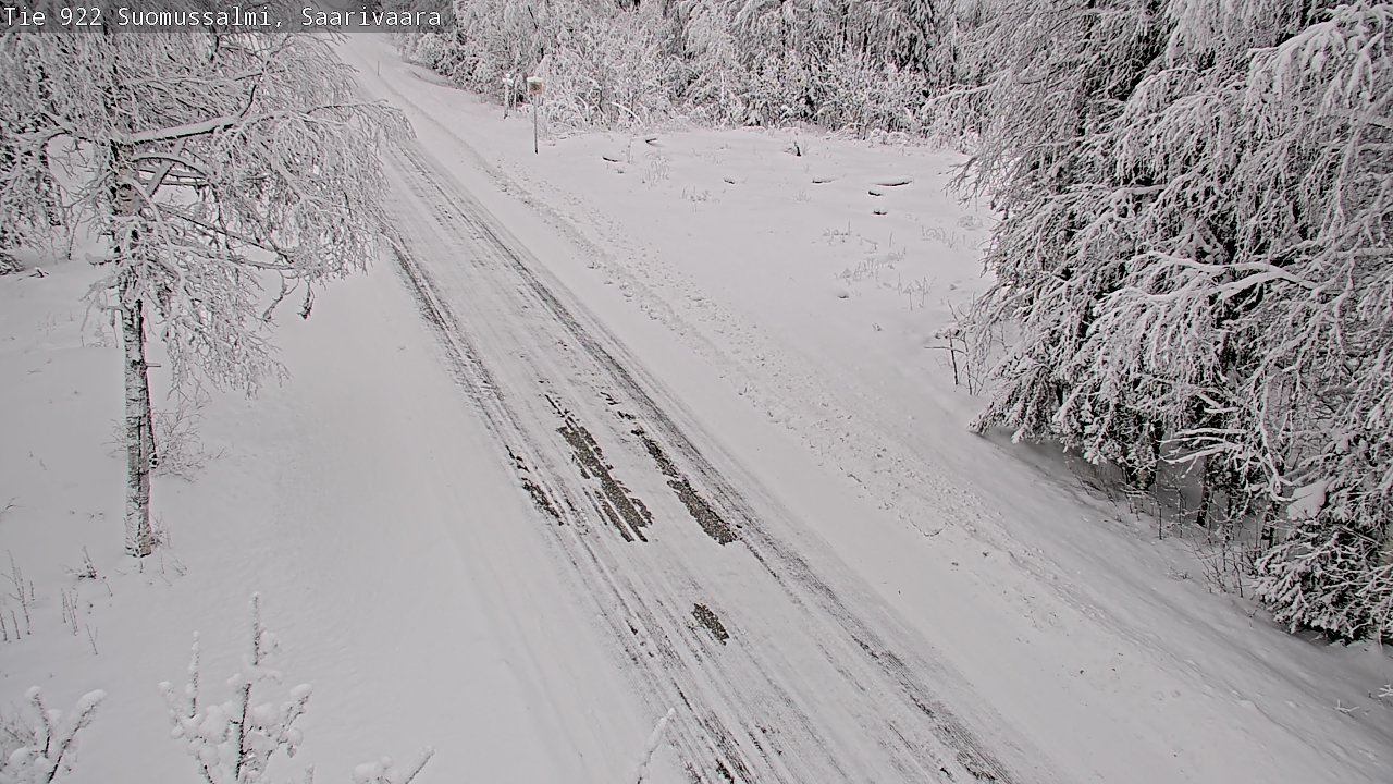 Kelikamerat Kuva Tie 843 Suomussalmi, Saarivaara, Suomussalmi, Kainuu
