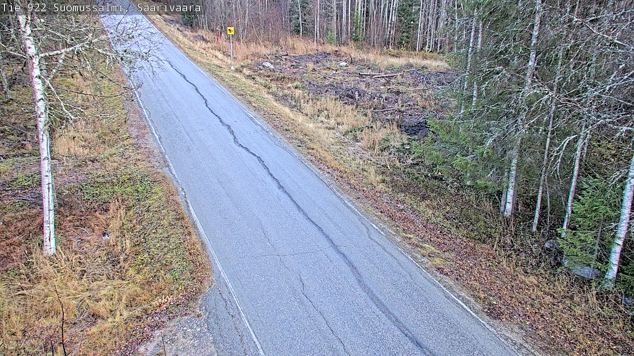 Kelikamerat Kuva Tie 843 Suomussalmi, Saarivaara, Suomussalmi, Kainuu