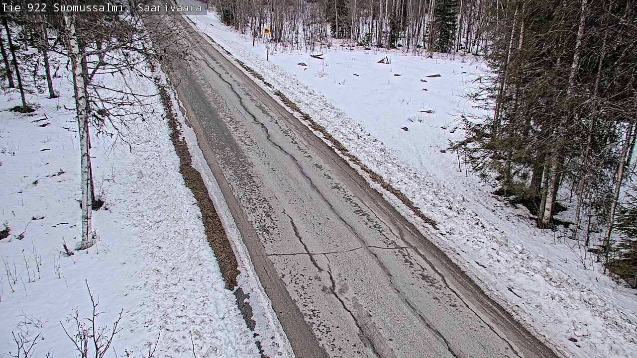 Kelikamerat Kuva Tie 843 Suomussalmi, Saarivaara, Suomussalmi, Kainuu